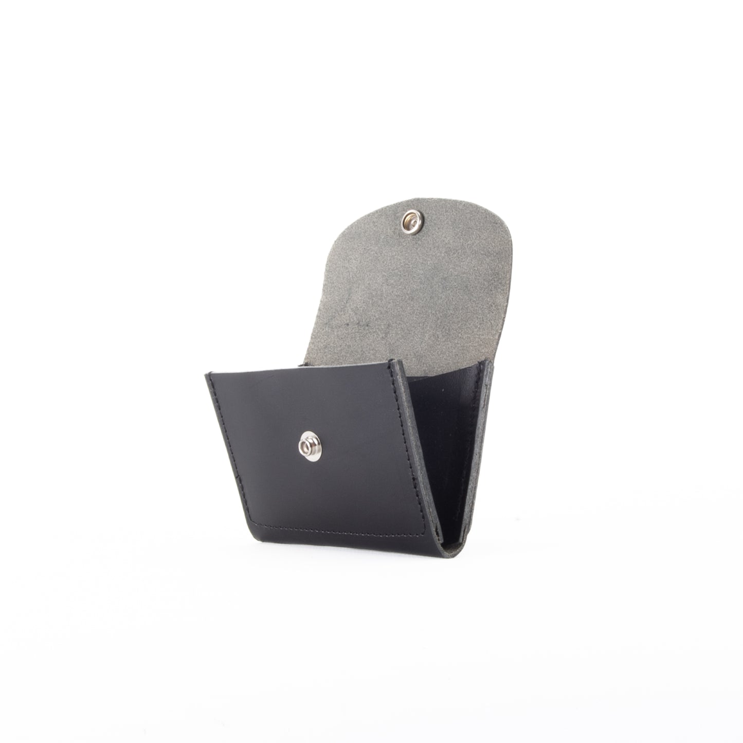 Smooth Black Leather Purse image 4