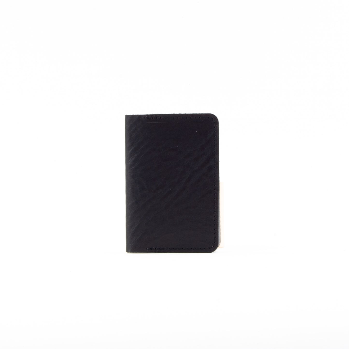 Black Leather Card Holder image 6