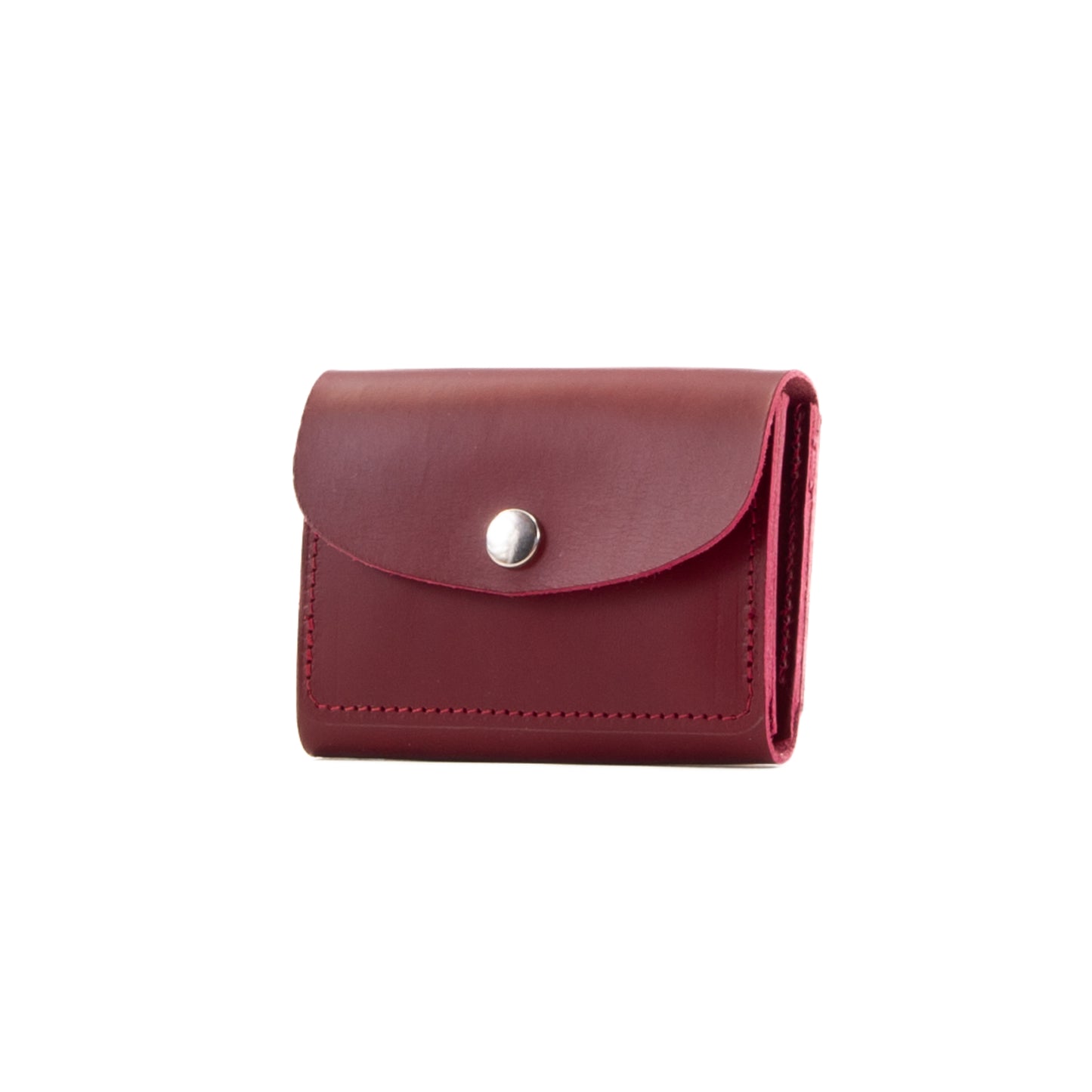 Burgundy Leather Purse image 1