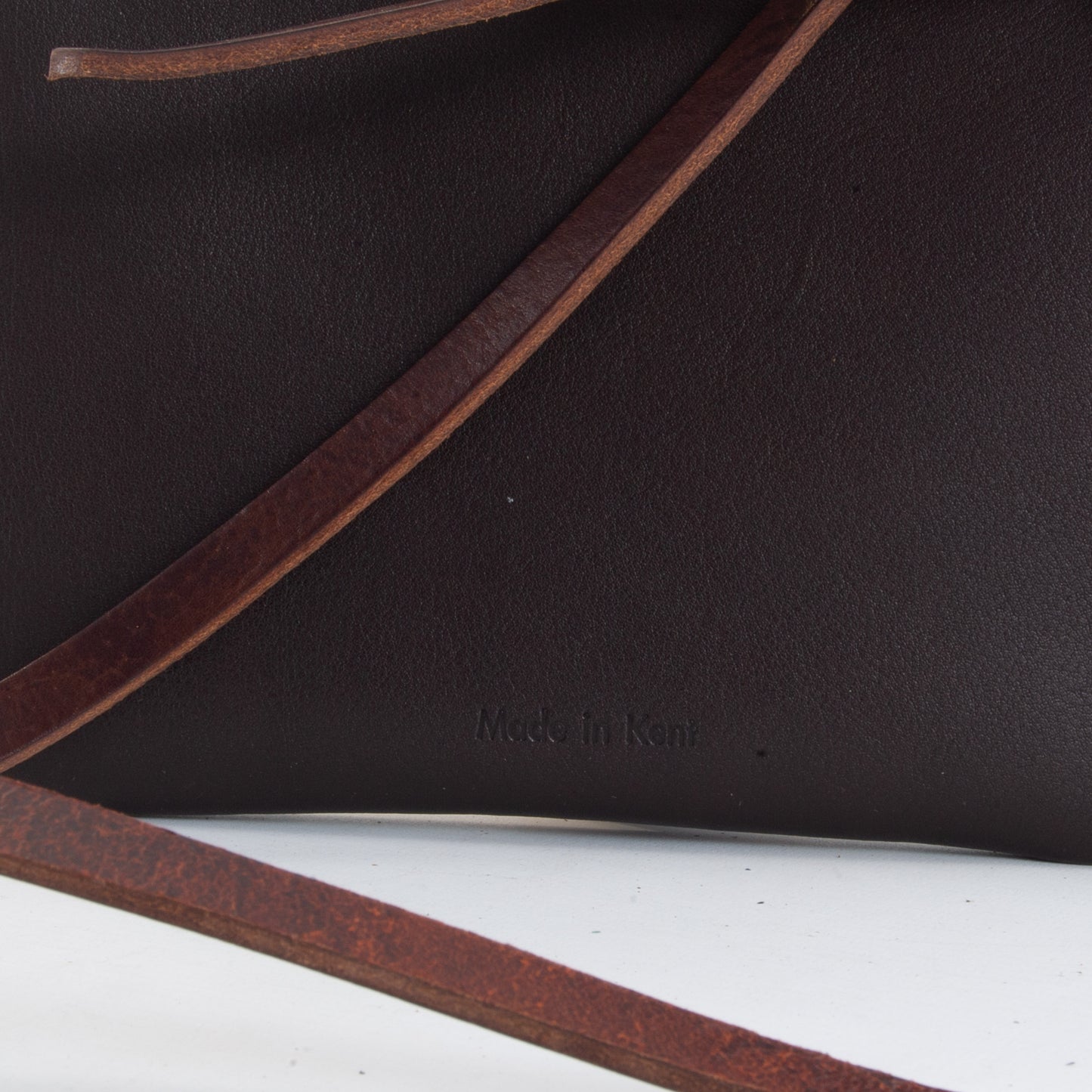 Lightweight Brown Leather Hip Bag image 8