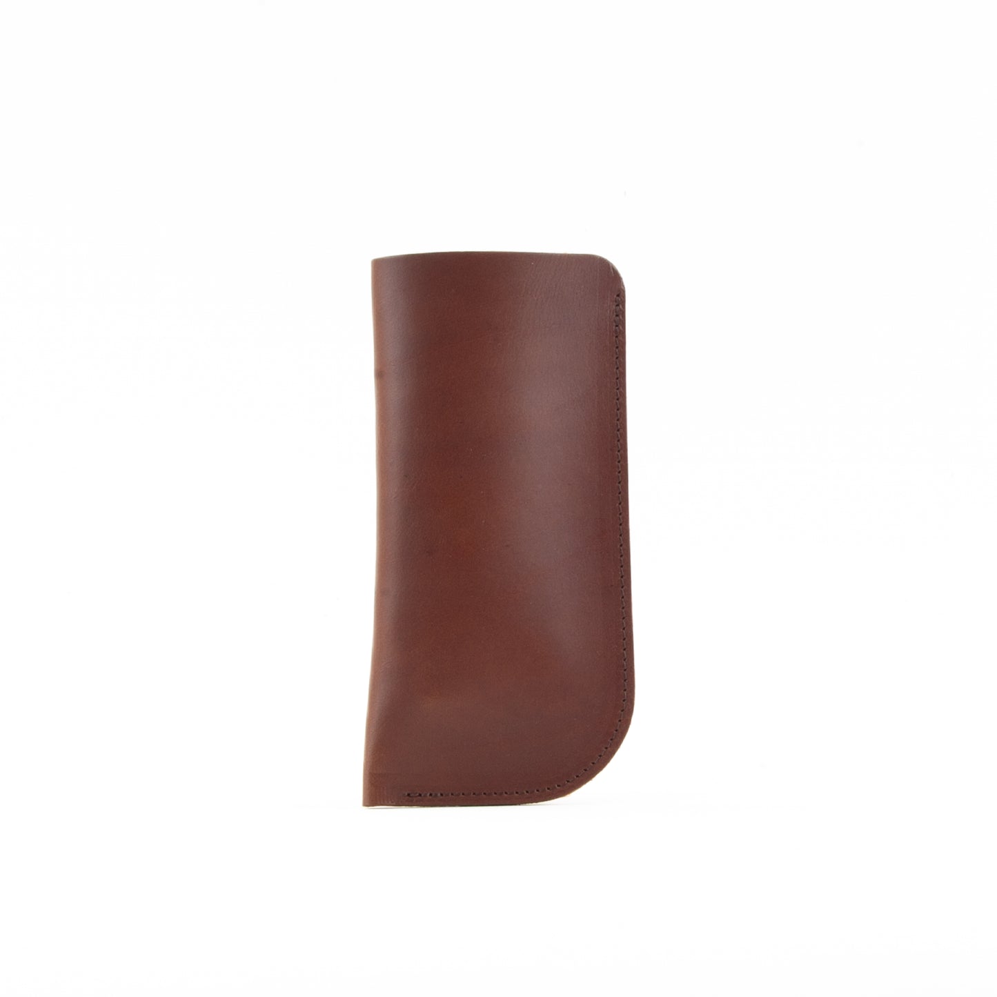 Brown Leather Glasses Sleeve image 0