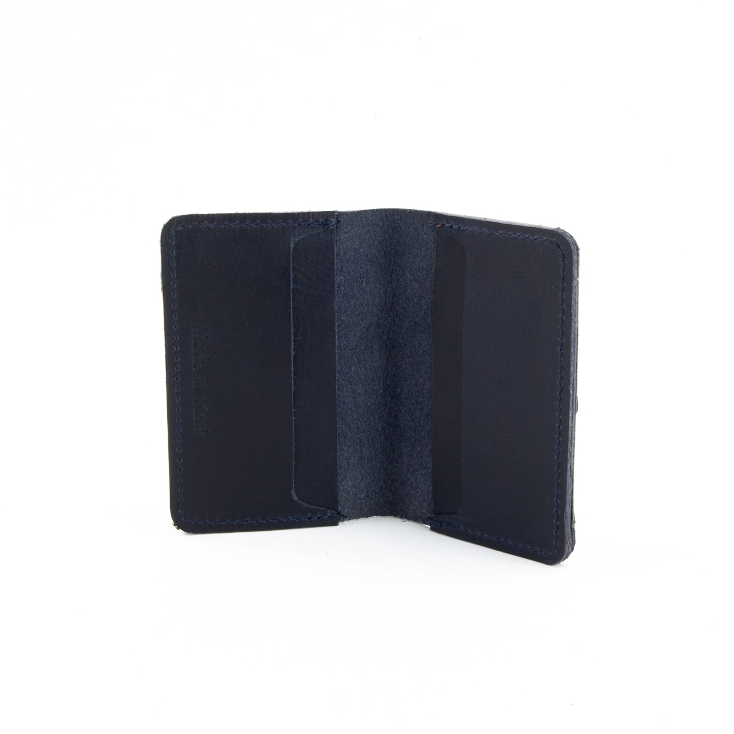 Navy Leather Card Holder image 5
