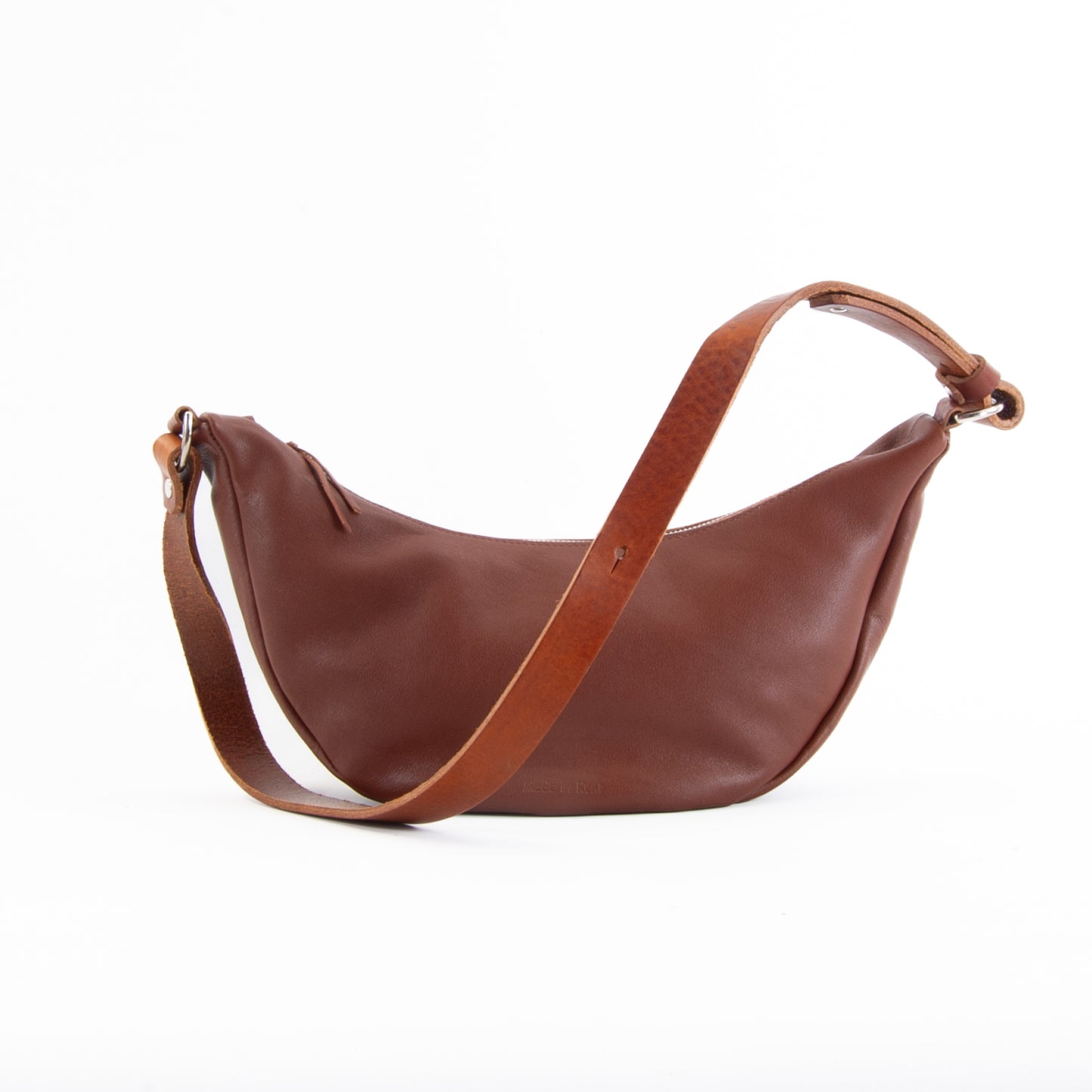 Tan Leather Sling Bag image 9