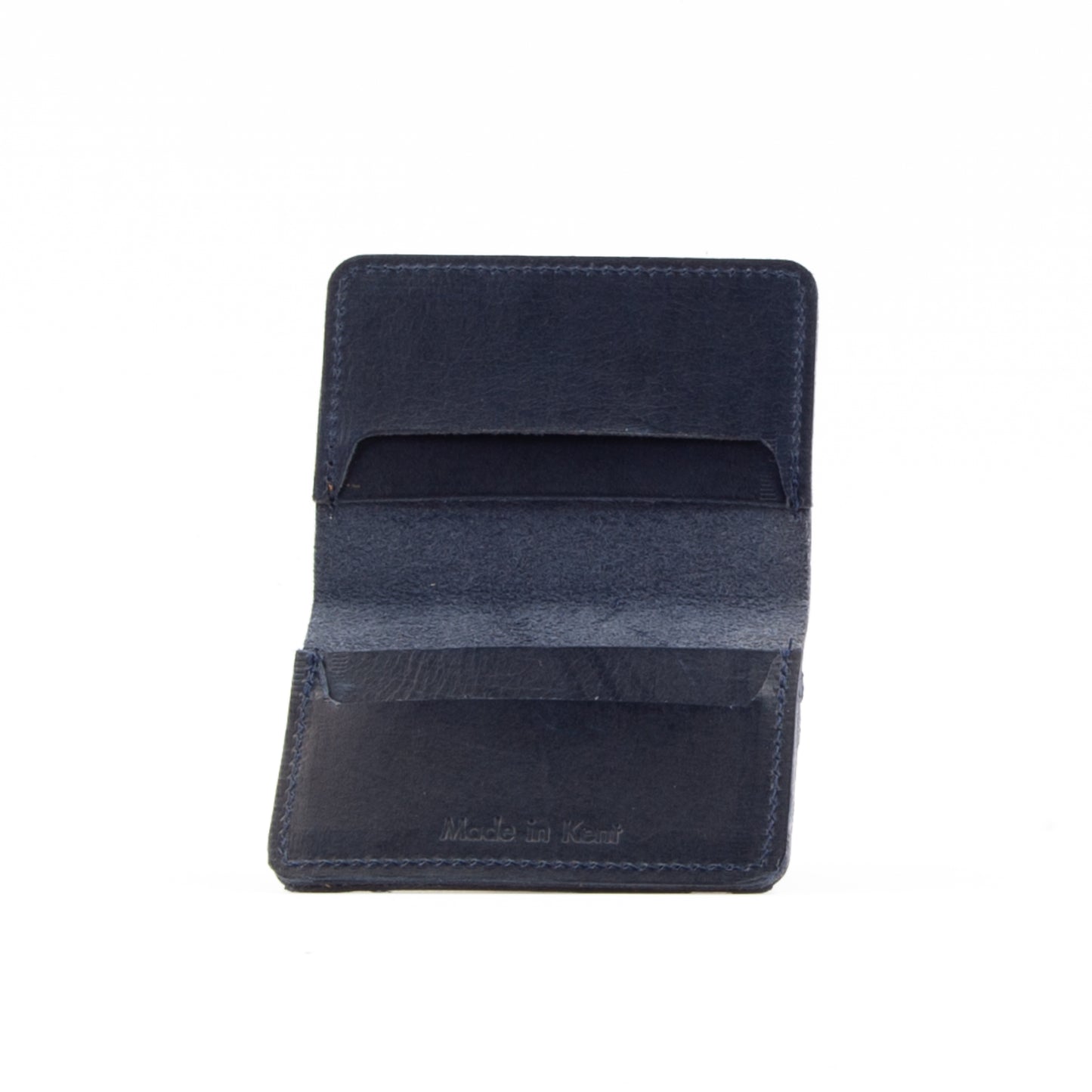 Navy Leather Card Holder image 3