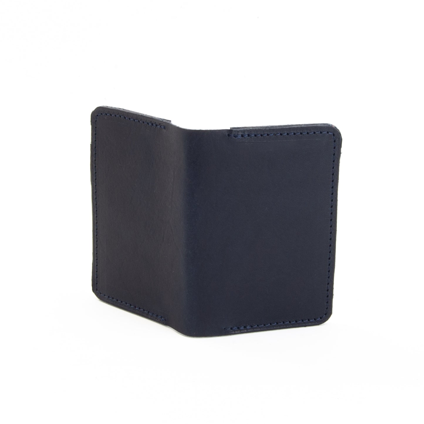 Navy Leather Card Holder image 6