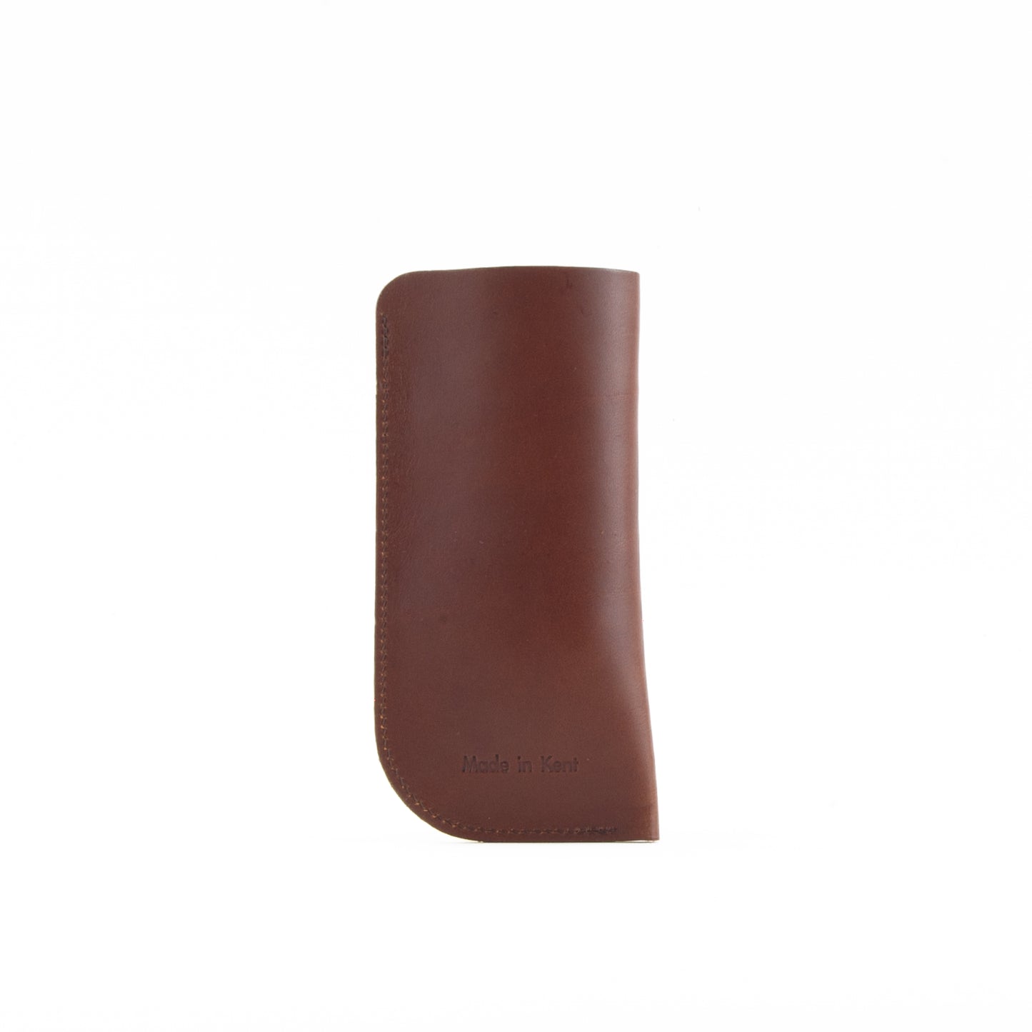 Brown Leather Glasses Sleeve image 2