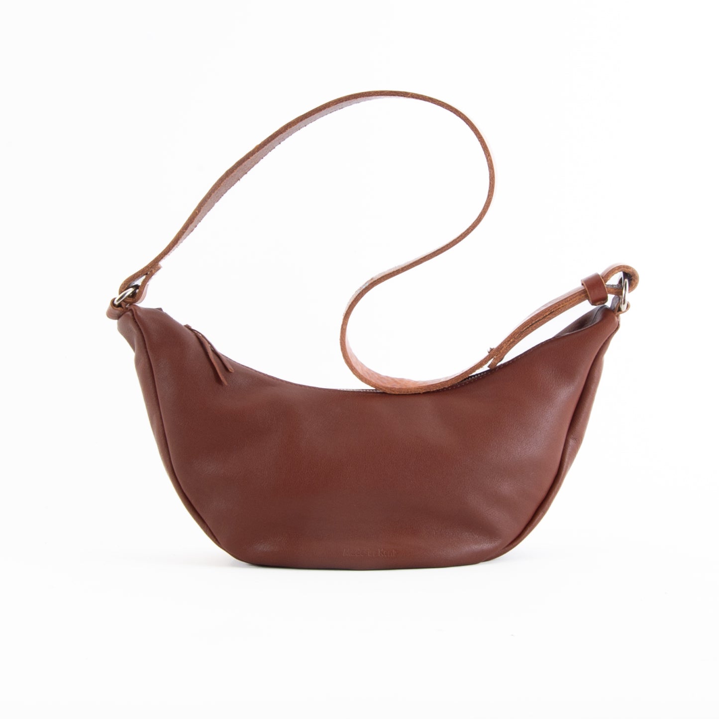 Tan Leather Sling Bag image 1