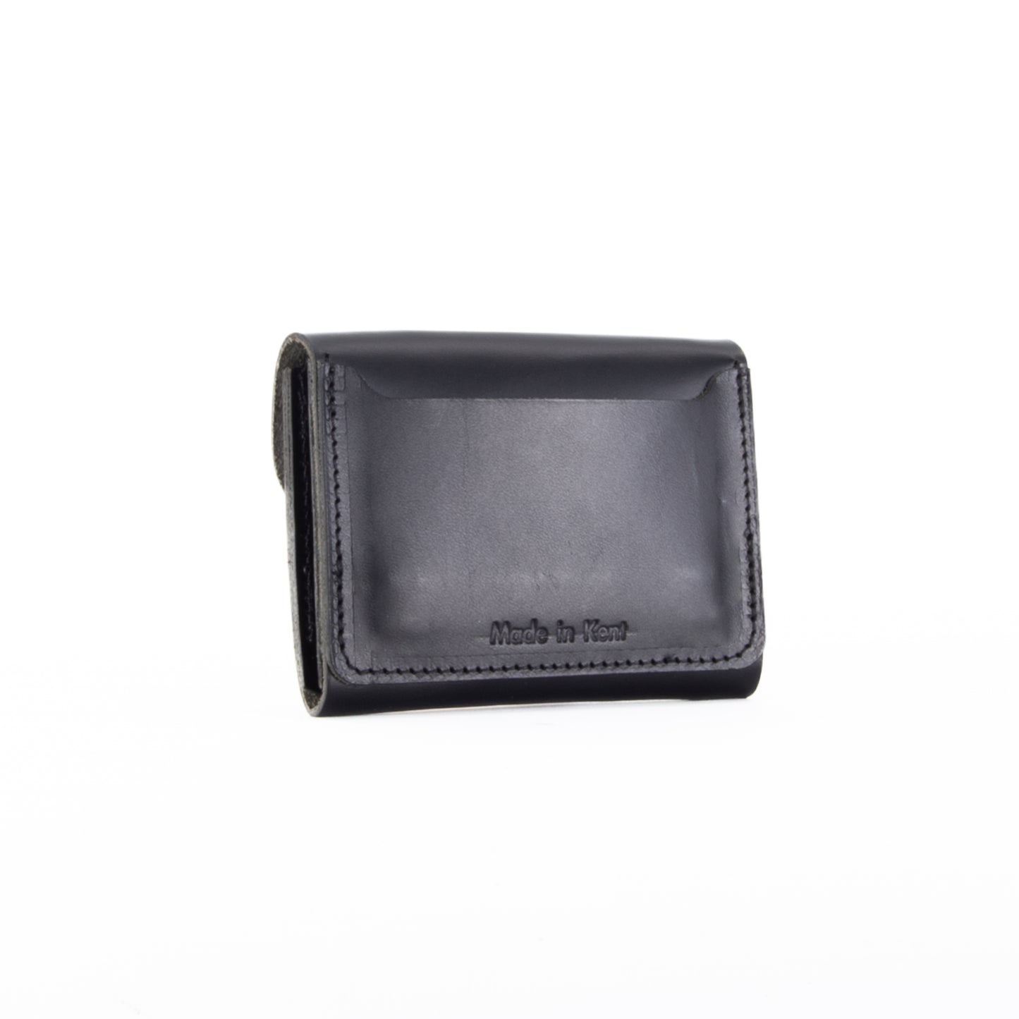 Smooth Black Leather Purse image 2