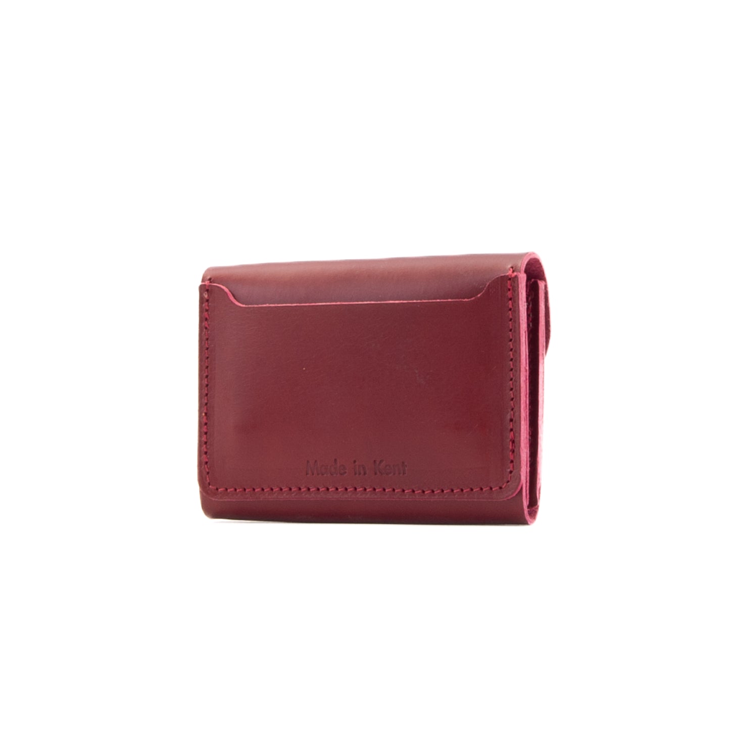 Burgundy Leather Purse image 2