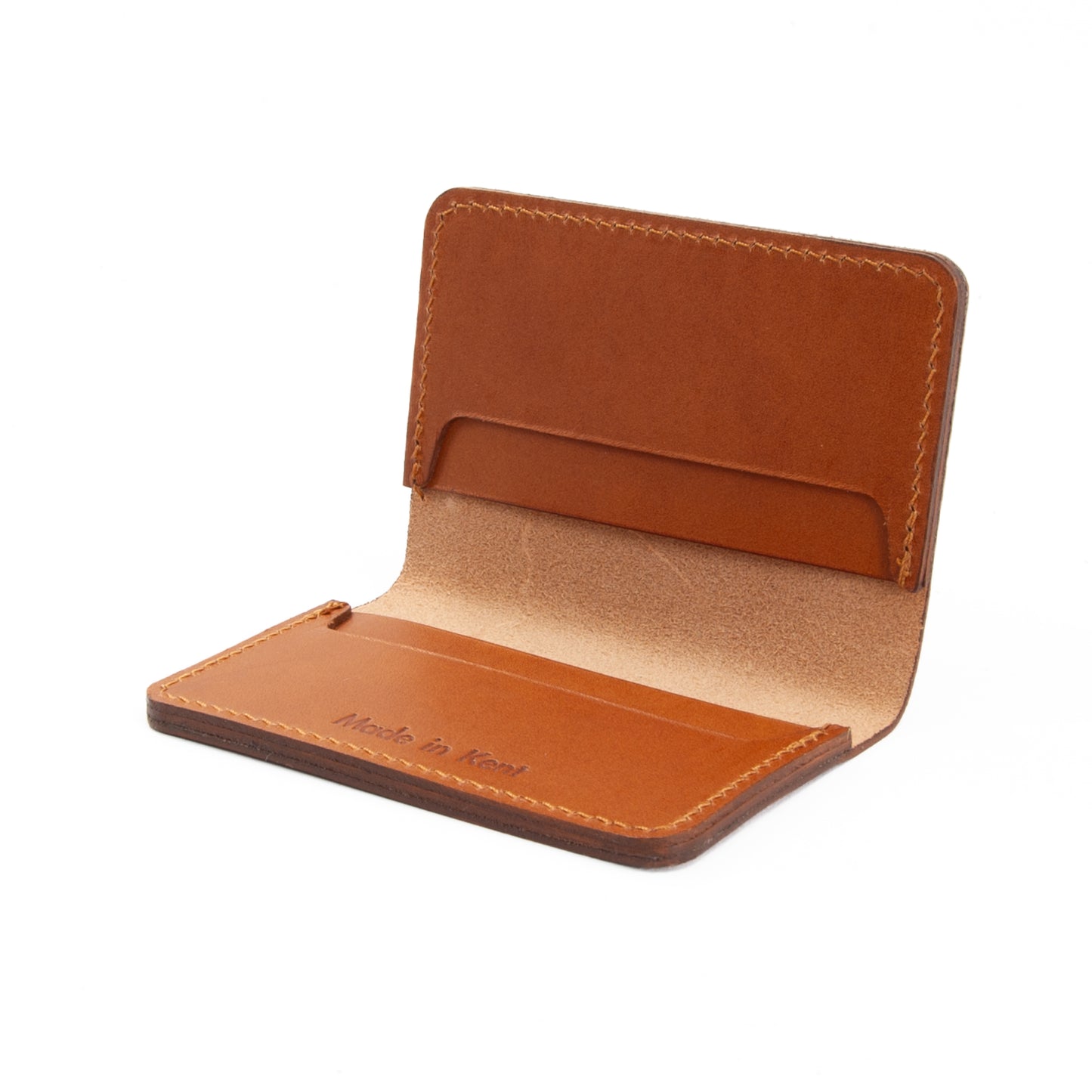 Tan Leather Card Holder image 6