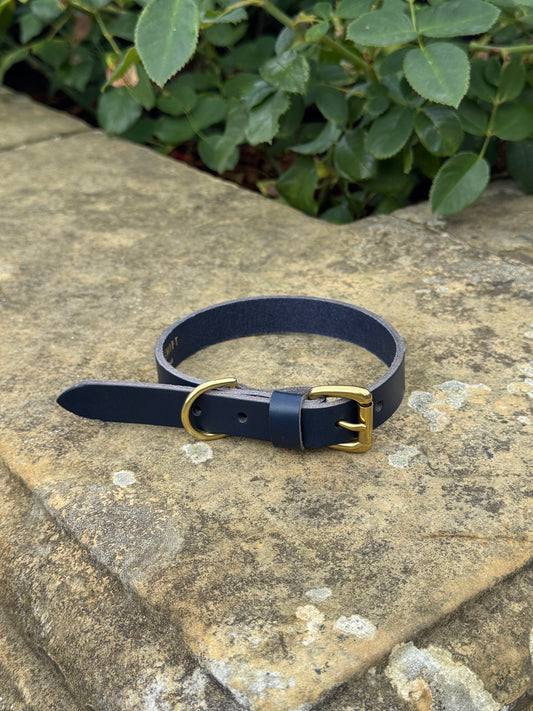 Leather Dog Collar Medium