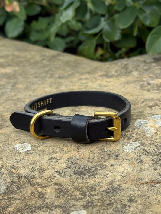 Leather Dog Collar Small
