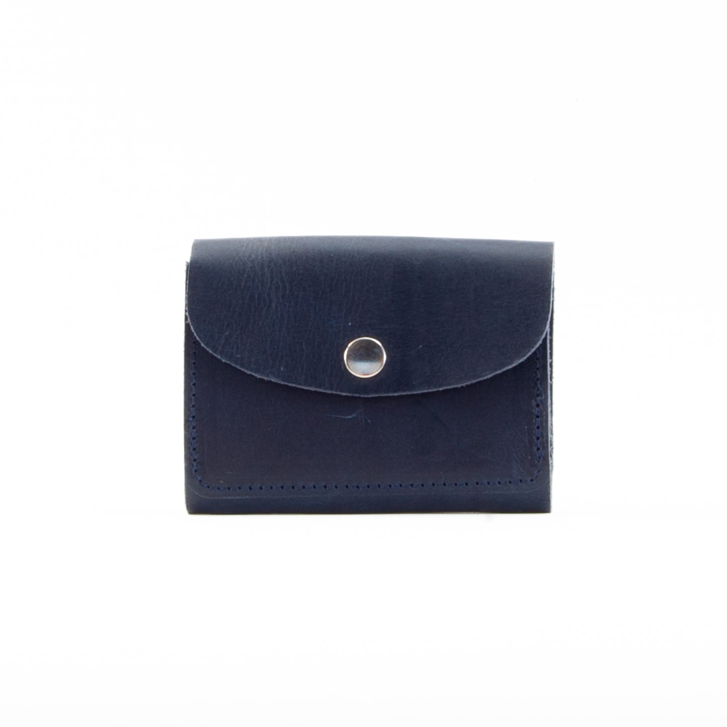 Navy Leather Purse image 0