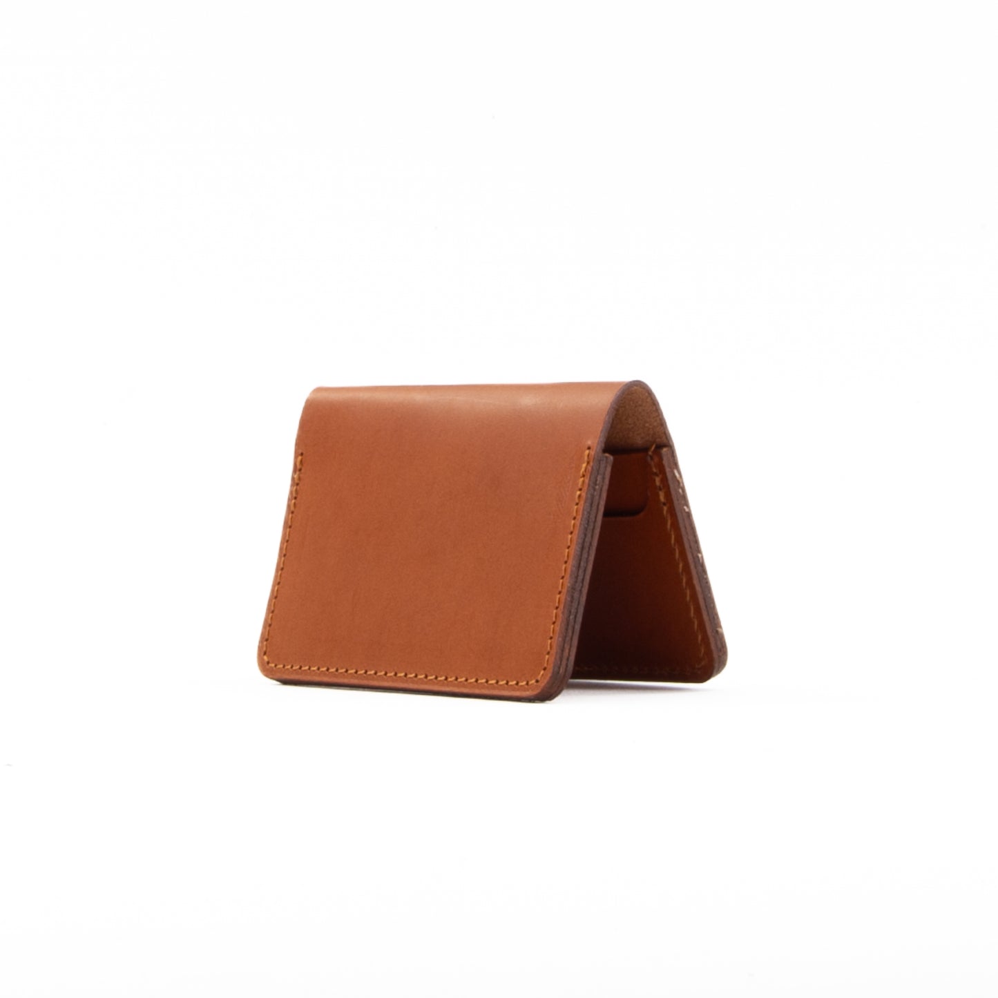 Tan Leather Card Holder image 8