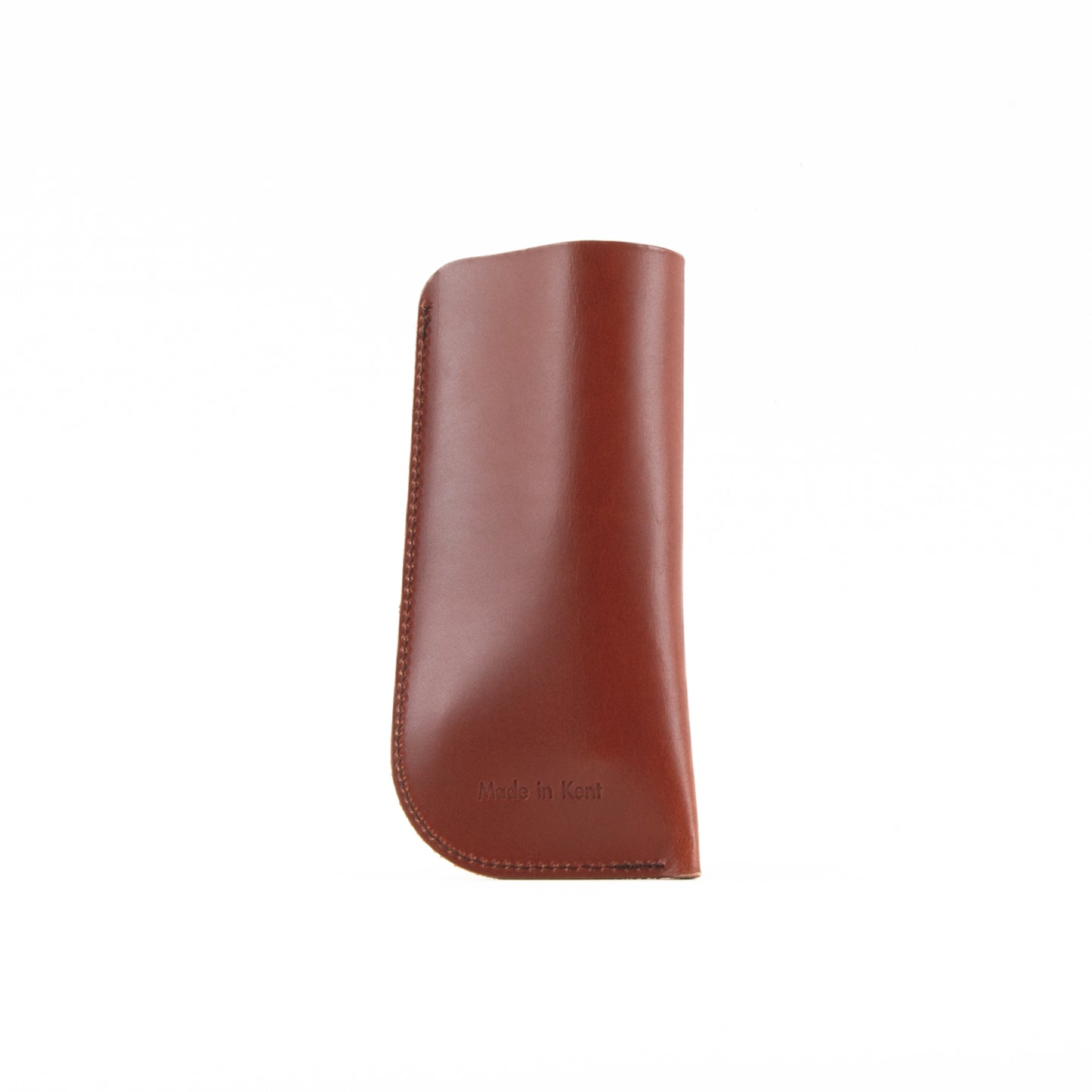 Chestnut Leather Glasses Sleeve image 4
