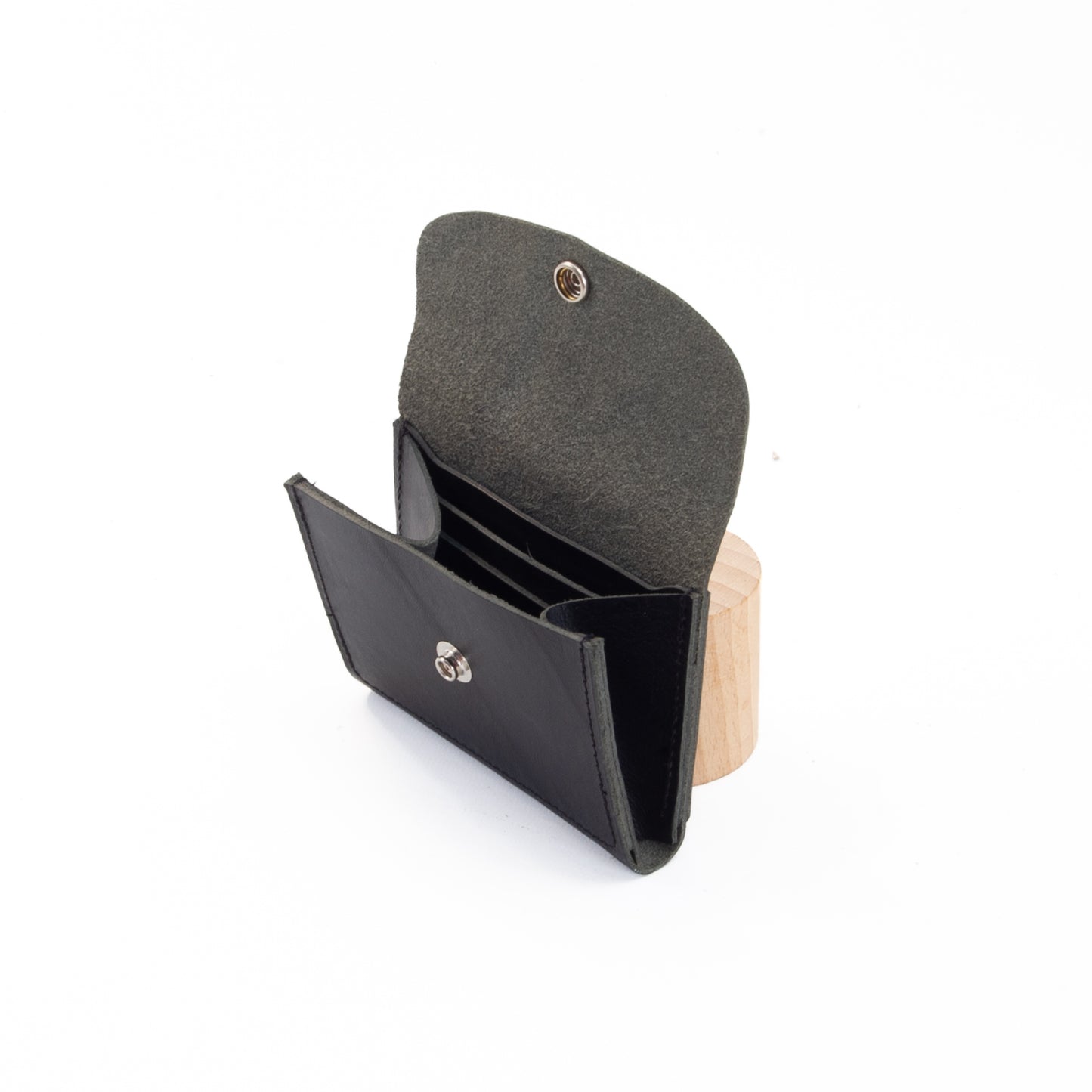 Black Leather Purse image 5