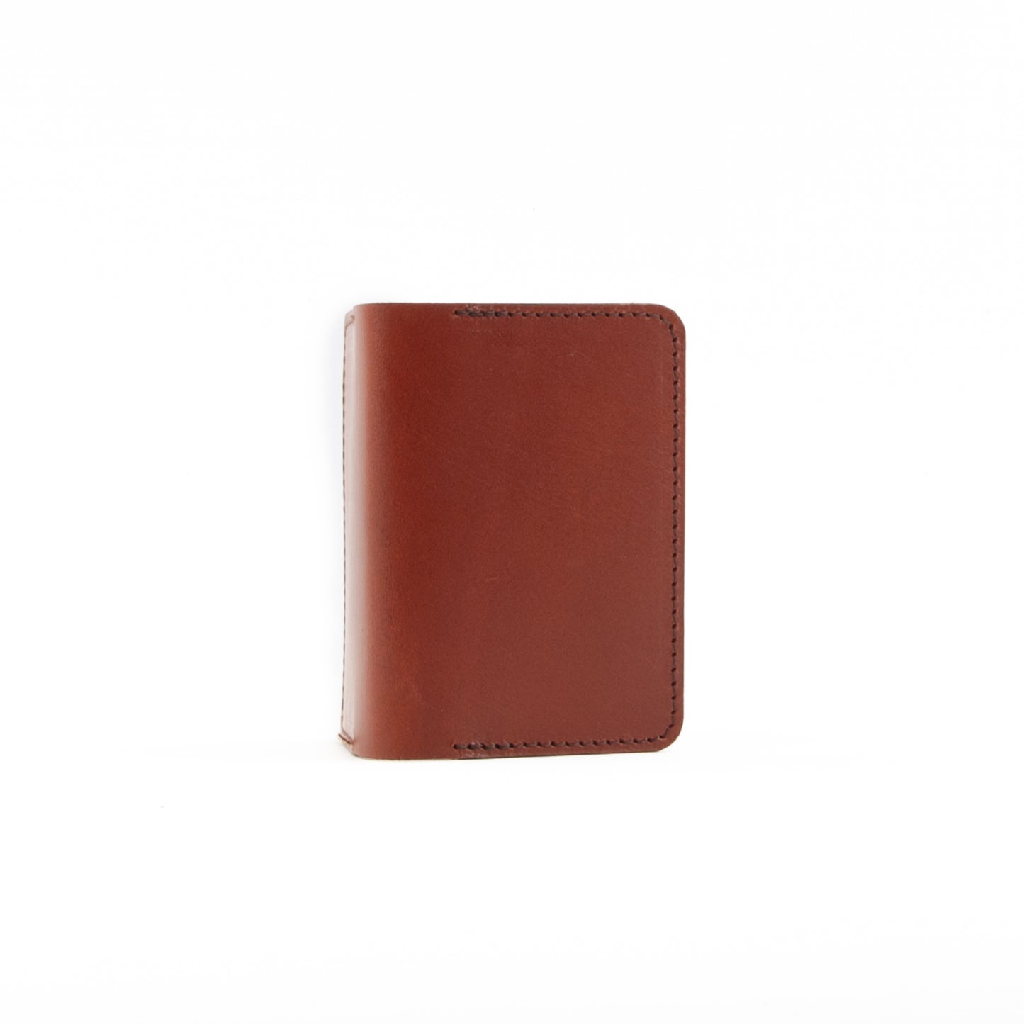 Chestnut Leather Card Holder image 6