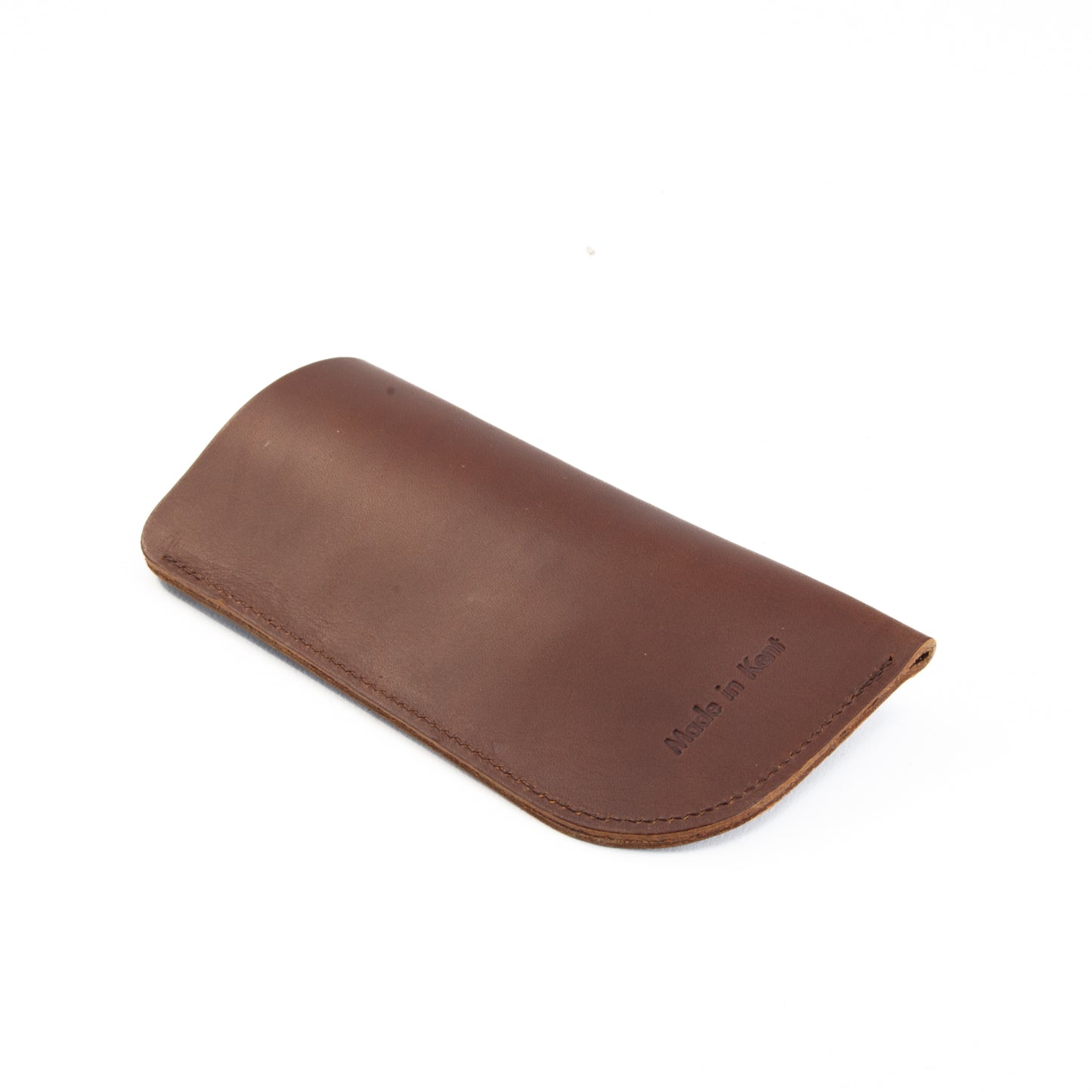 Brown Leather Glasses Sleeve image 3