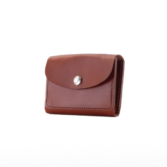 Chestnut Leather Purse image 0