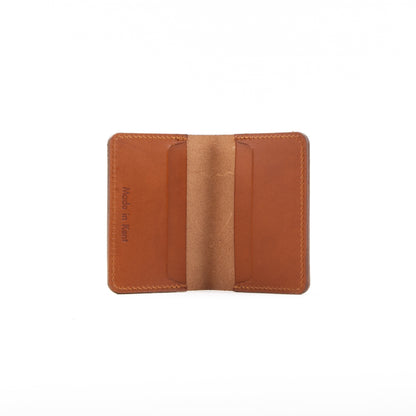 Tan Leather Card Holder image 1