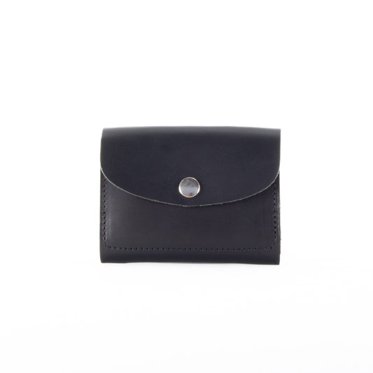 Smooth Black Leather Purse image 0