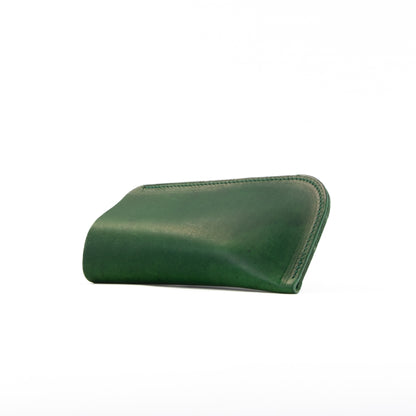 Vintage Green Leather Glasses Sleeve image 3