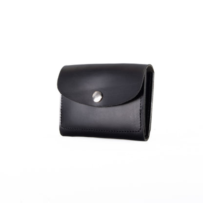 Smooth Black Leather Purse image 1
