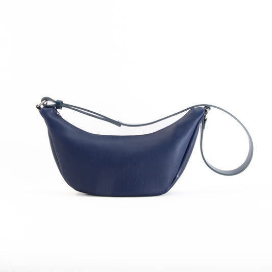 Blue Leather Sling Bag image 0