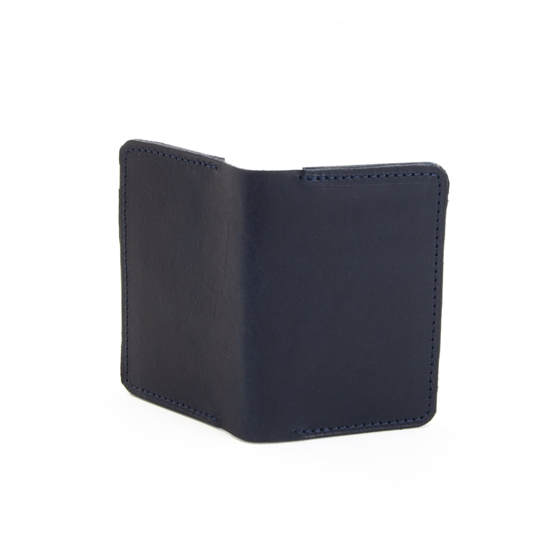 Navy Leather Card Holder image 6