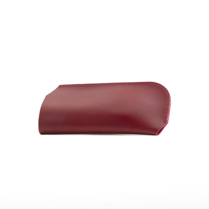 Burgundy Leather Glasses Sleeve image 6