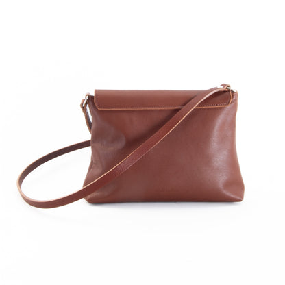 Leather Flap Over Bag