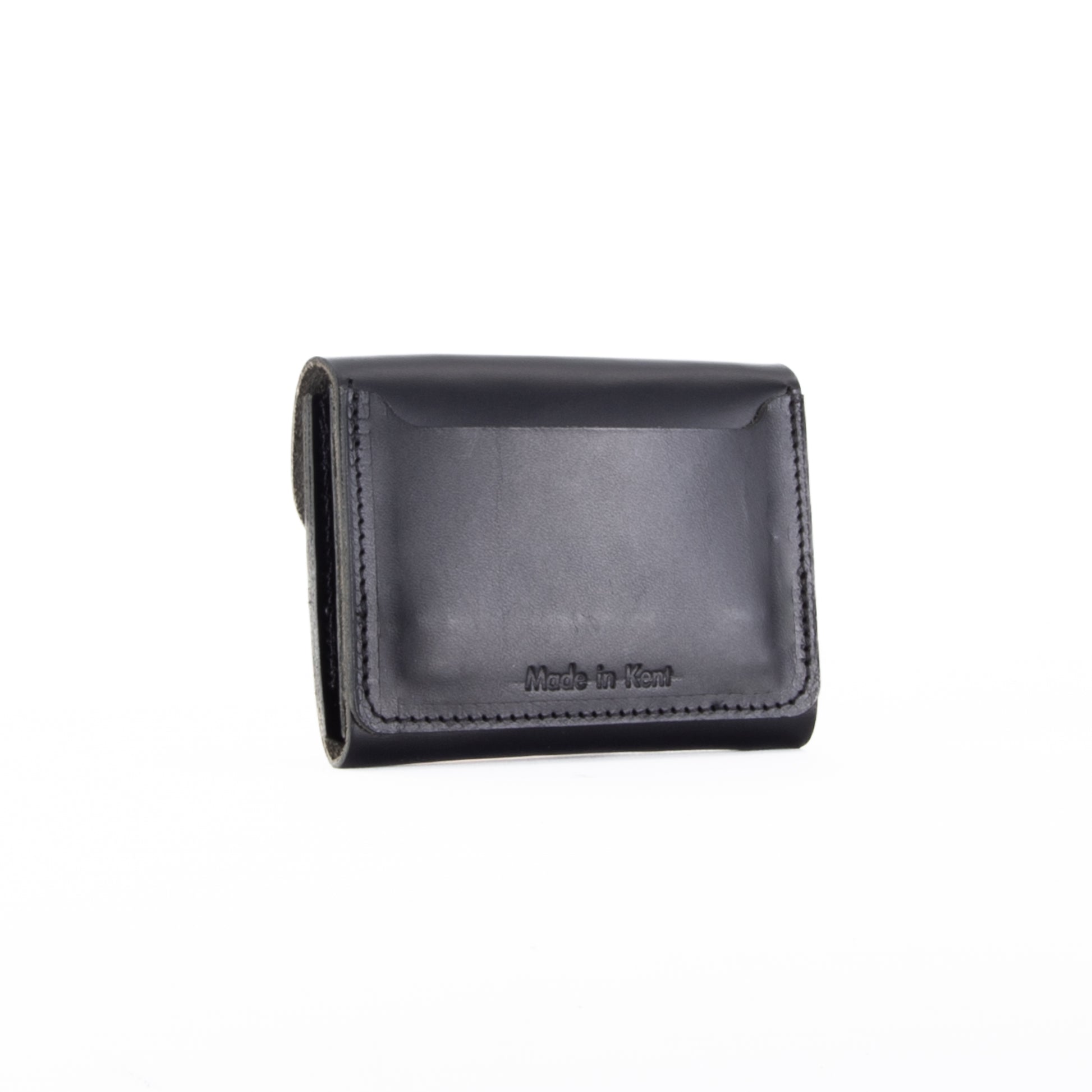 Smooth Black Leather Purse image 2