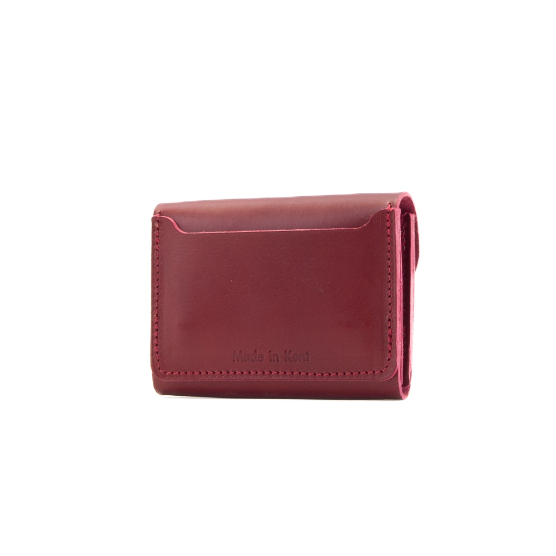 Burgundy Leather Purse image 2