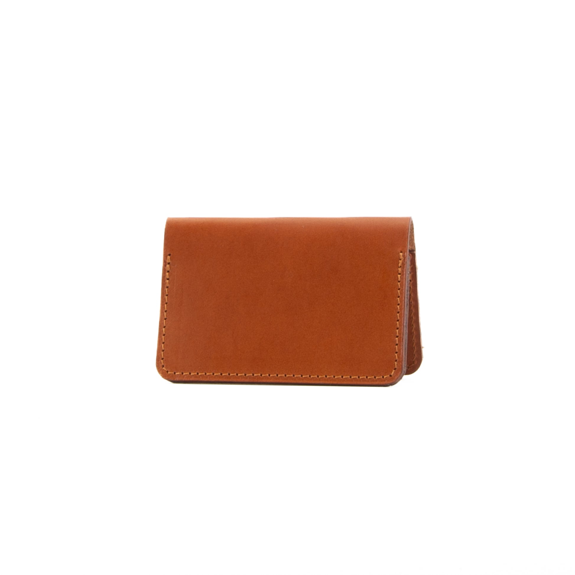 Tan Leather Card Holder image 9