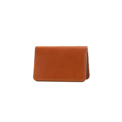 Tan Leather Card Holder image 9