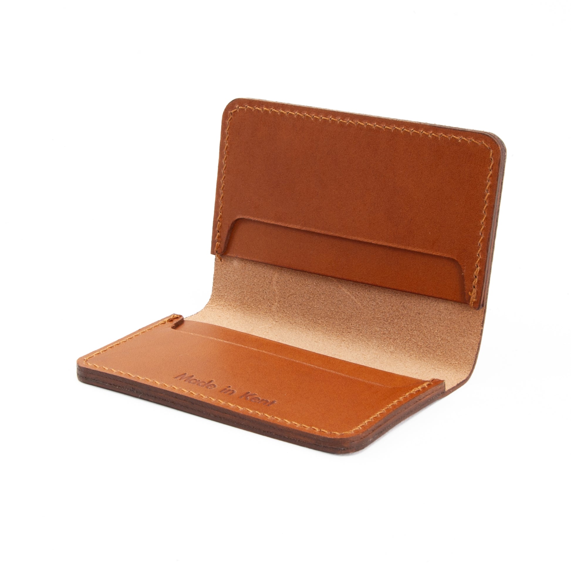 Tan Leather Card Holder image 6