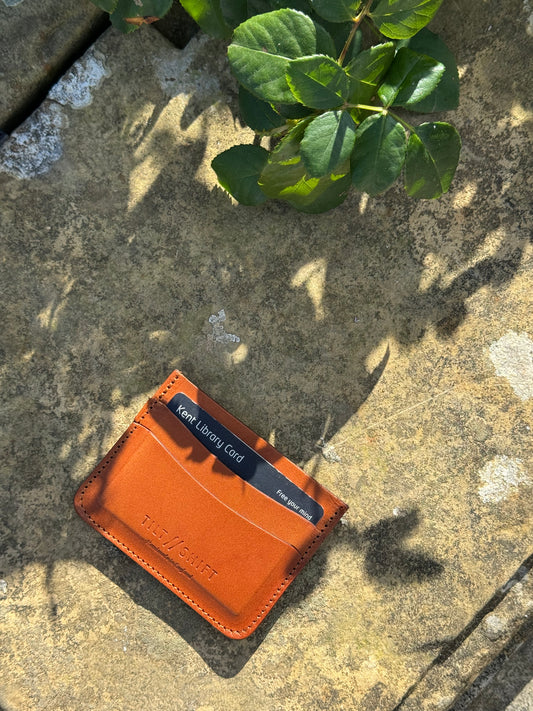 Tan Slim Leather Wallet