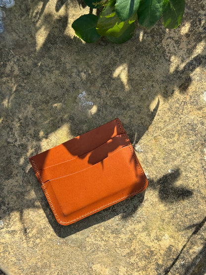 Tan Slim Leather Wallet