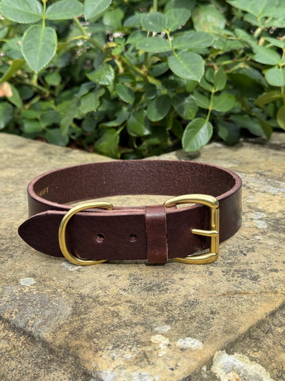 Leather Dog Collar XL