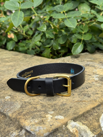 Leather Dog Collar Large