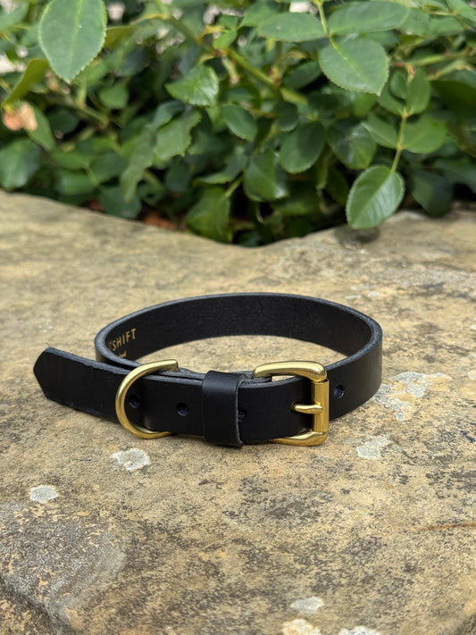 Leather Dog Collar - Medium
