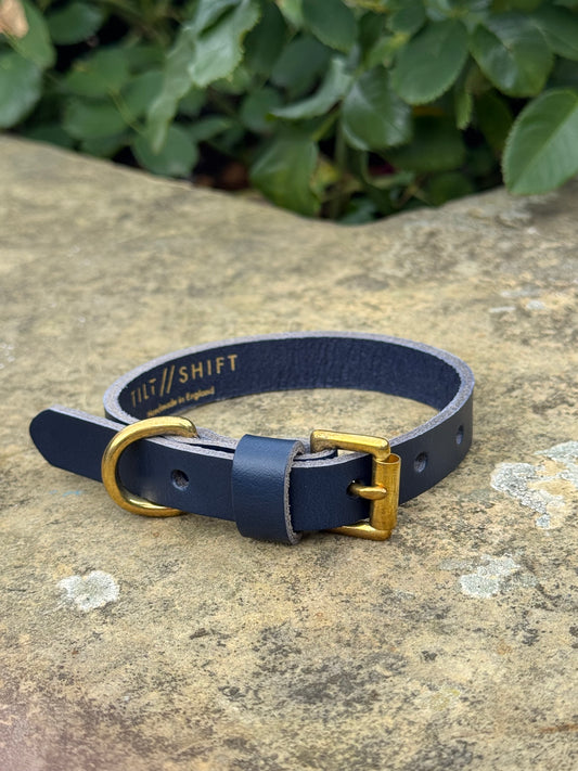 Leather Dog Collar - Small