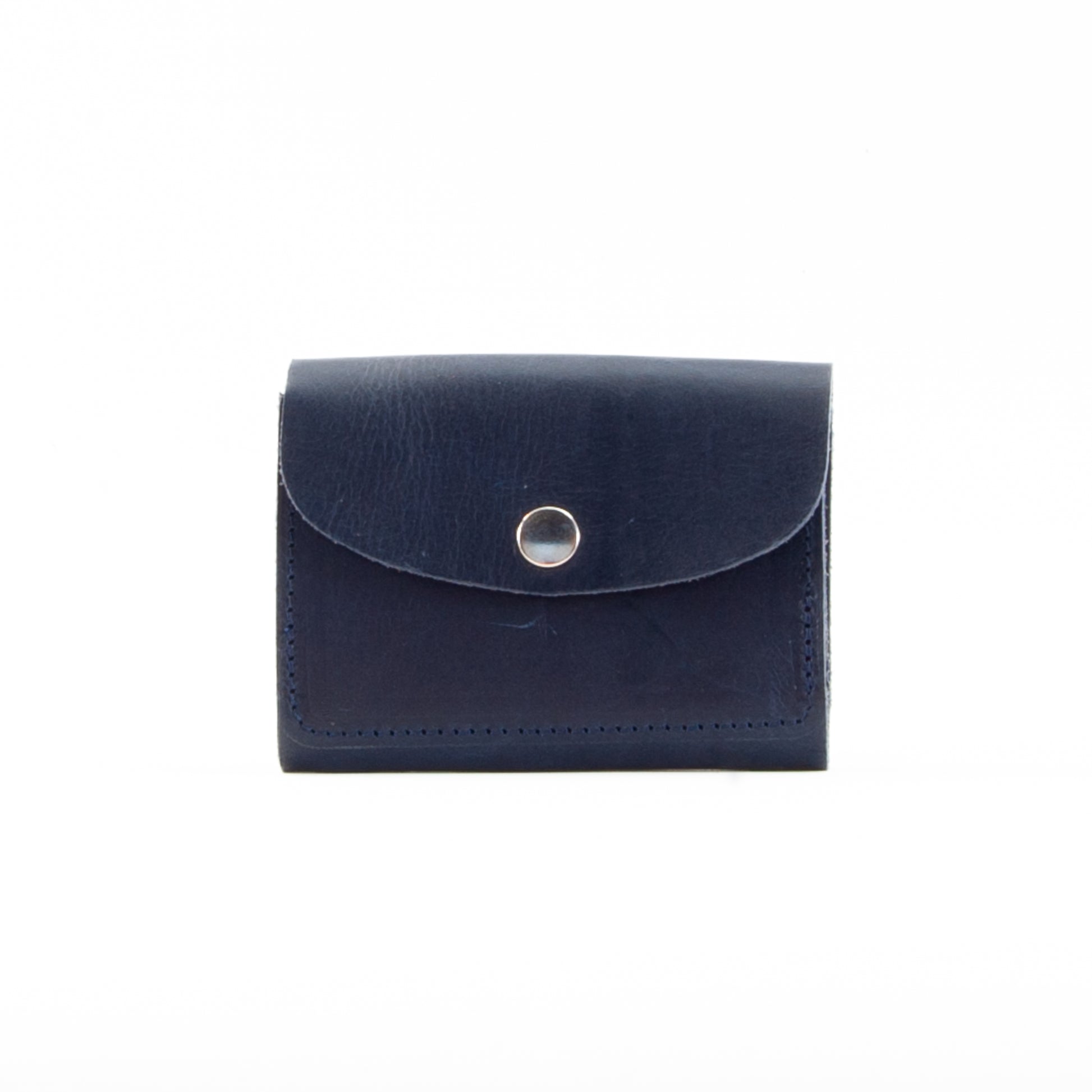 Navy Leather Purse image 0
