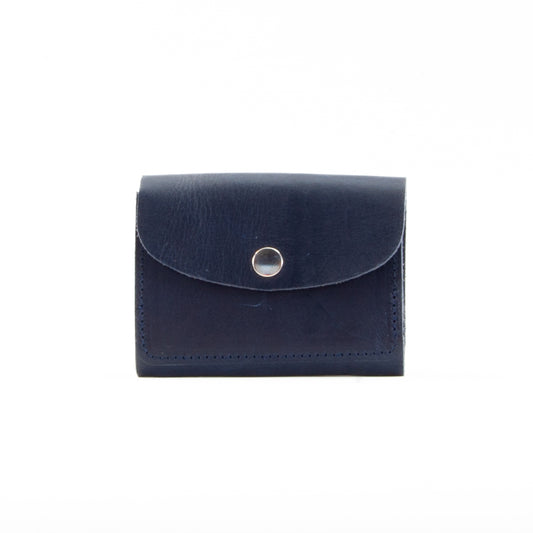 Navy Leather Purse image 0