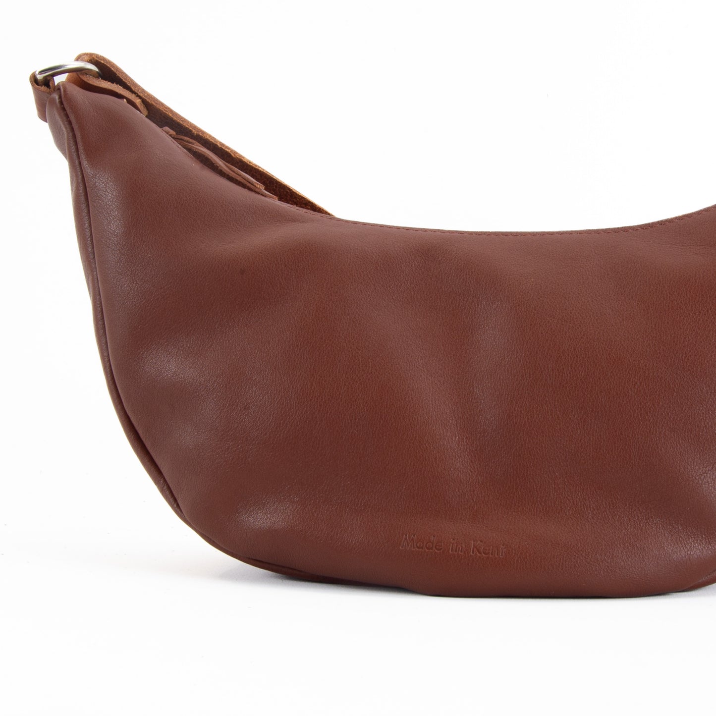 Tan Leather Sling Bag image 8