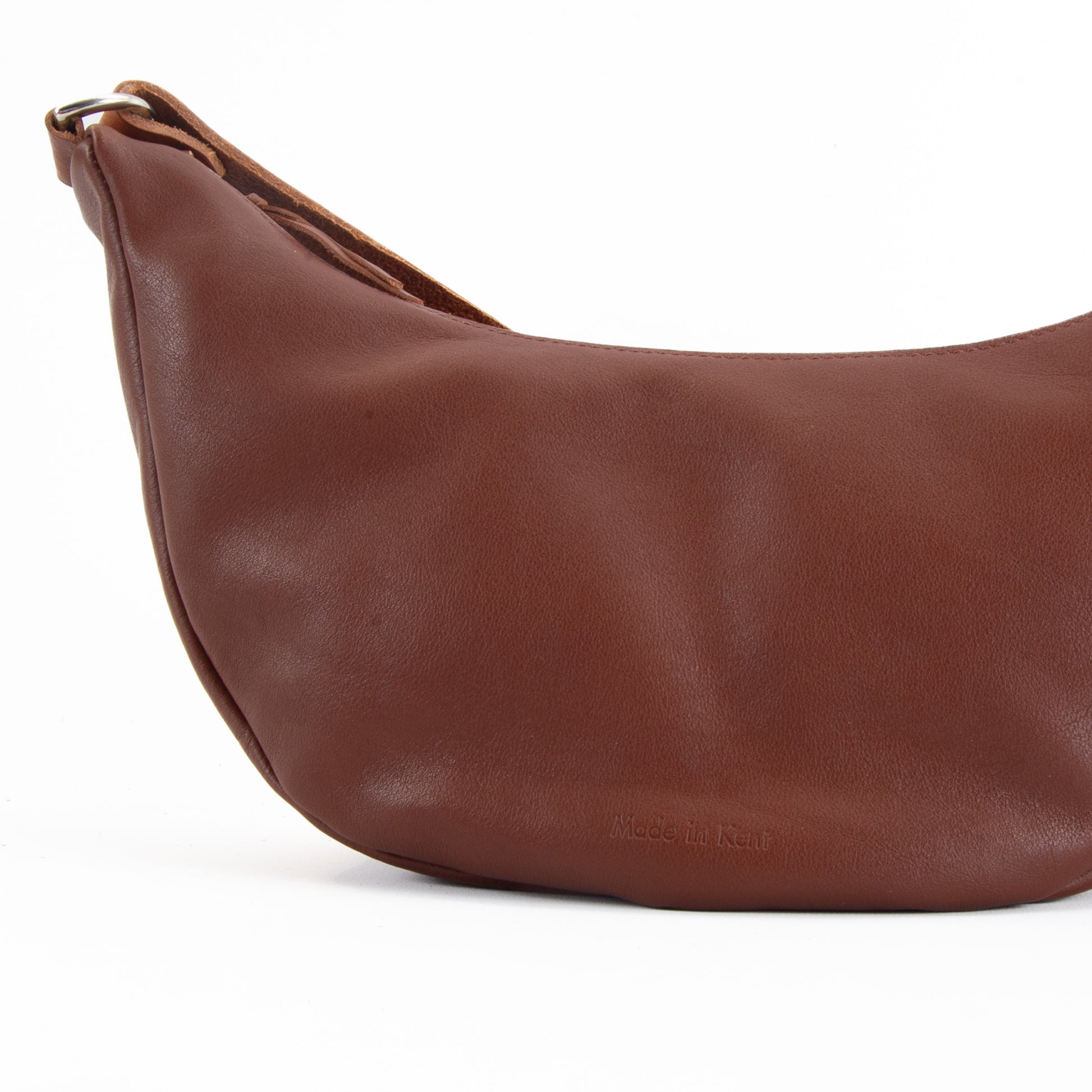 Tan Leather Sling Bag image 8
