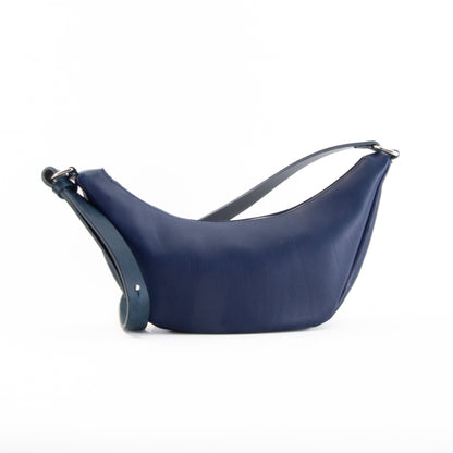 Blue Leather Sling Bag image 1
