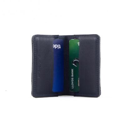 Navy Leather Card Holder image 7