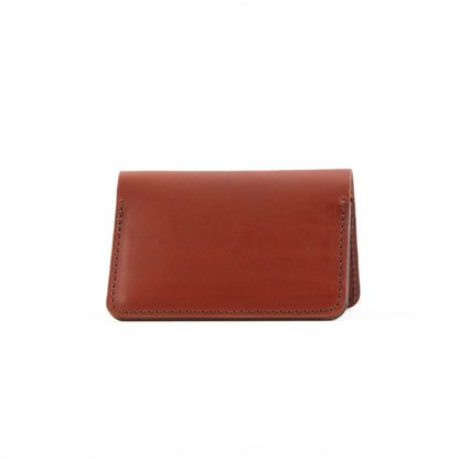 Chestnut Leather Card Holder image 2