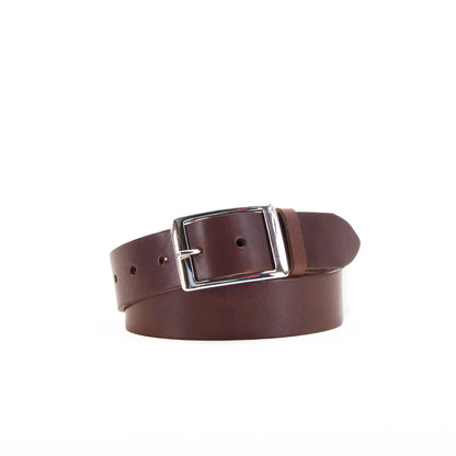Leather Jeans Belt - Brown
